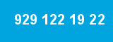 929 122 19 22 929 122 19 22